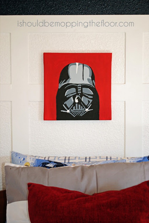 star wars art for boys room