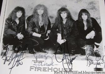 Fire House autographed photo