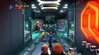 Screenshots of the LEGO: Marvel super heroes for Android tablet, phone.