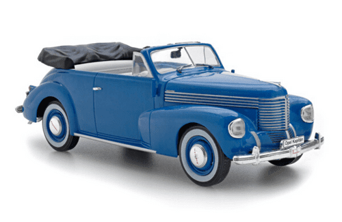 opel sammlung, opel kapitän cabrio 1:24