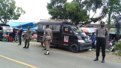 Cegah Covid-19, Pemda Wajo, Kodim 1406, dan Polres Wajo Adakan Operasi Penegakan Prokes