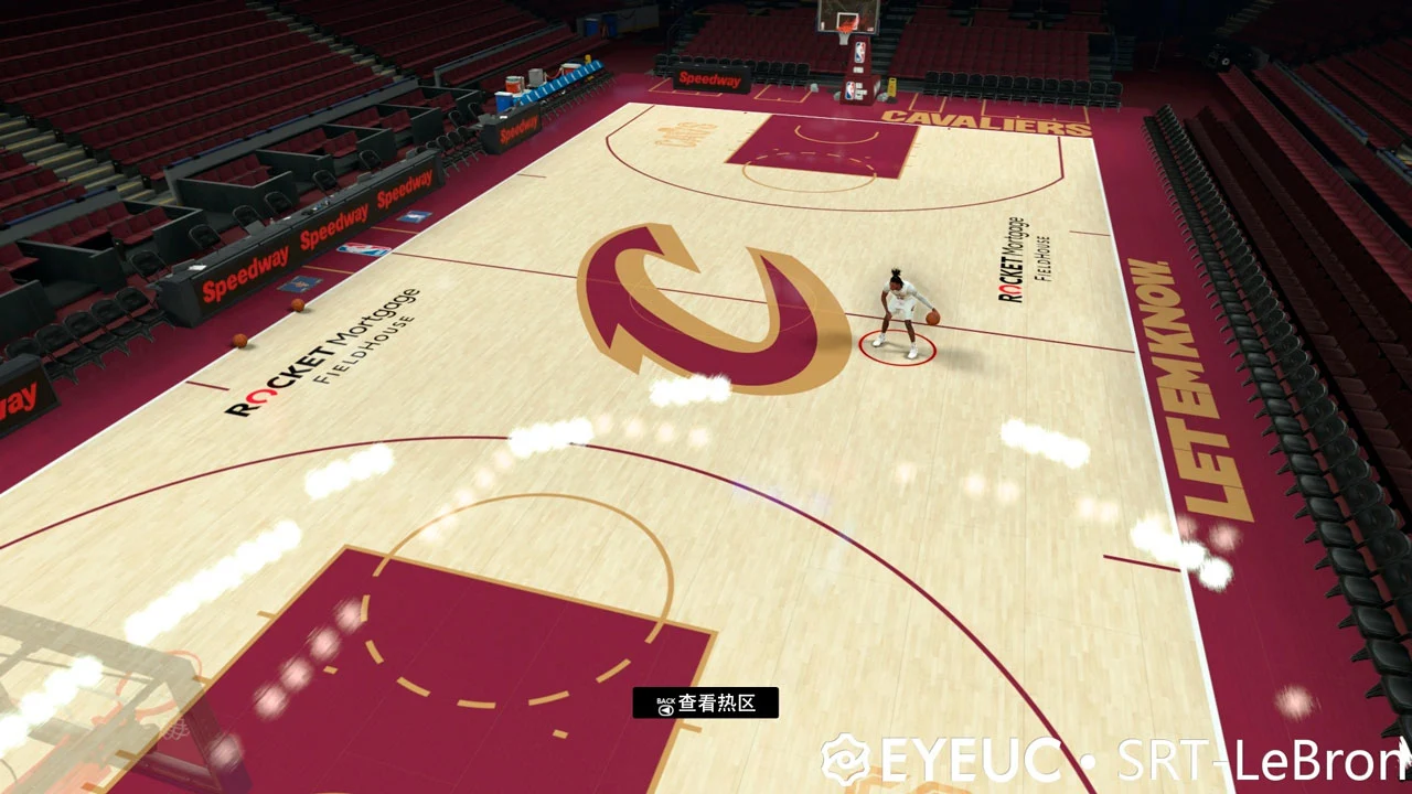 NBA 2K23 Cleveland Cavaliers 2023 Court