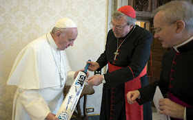 Pell, Pope, cricket bat