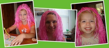 View pink hair