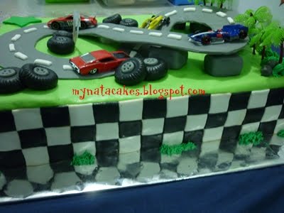  Wheels Birthday Cake on Mynata Cakes  Hot Whell Birthday Cake