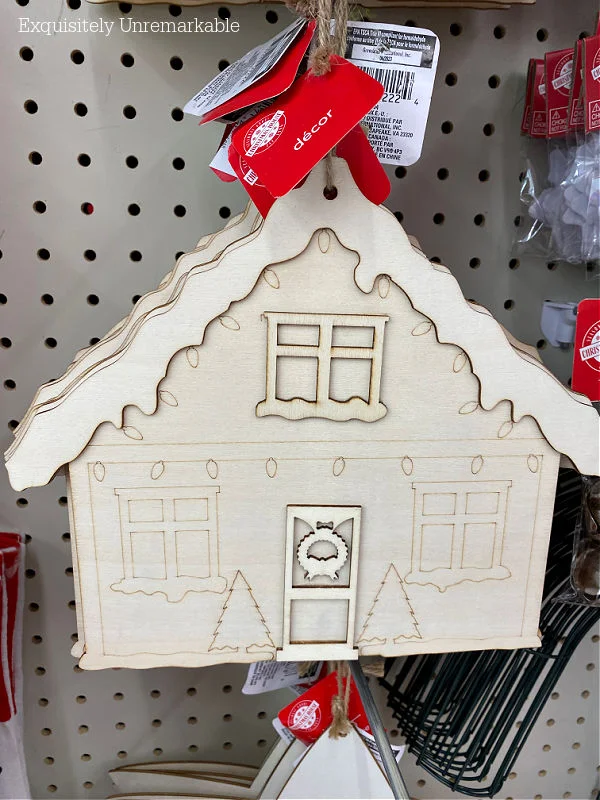 Wooden Dollar Tree Houses For Crafts