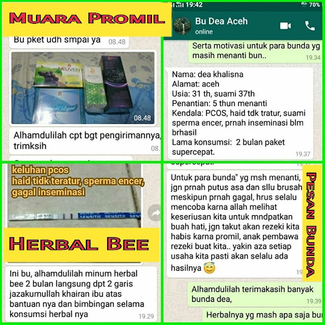 Testimoni Herbal Bee 