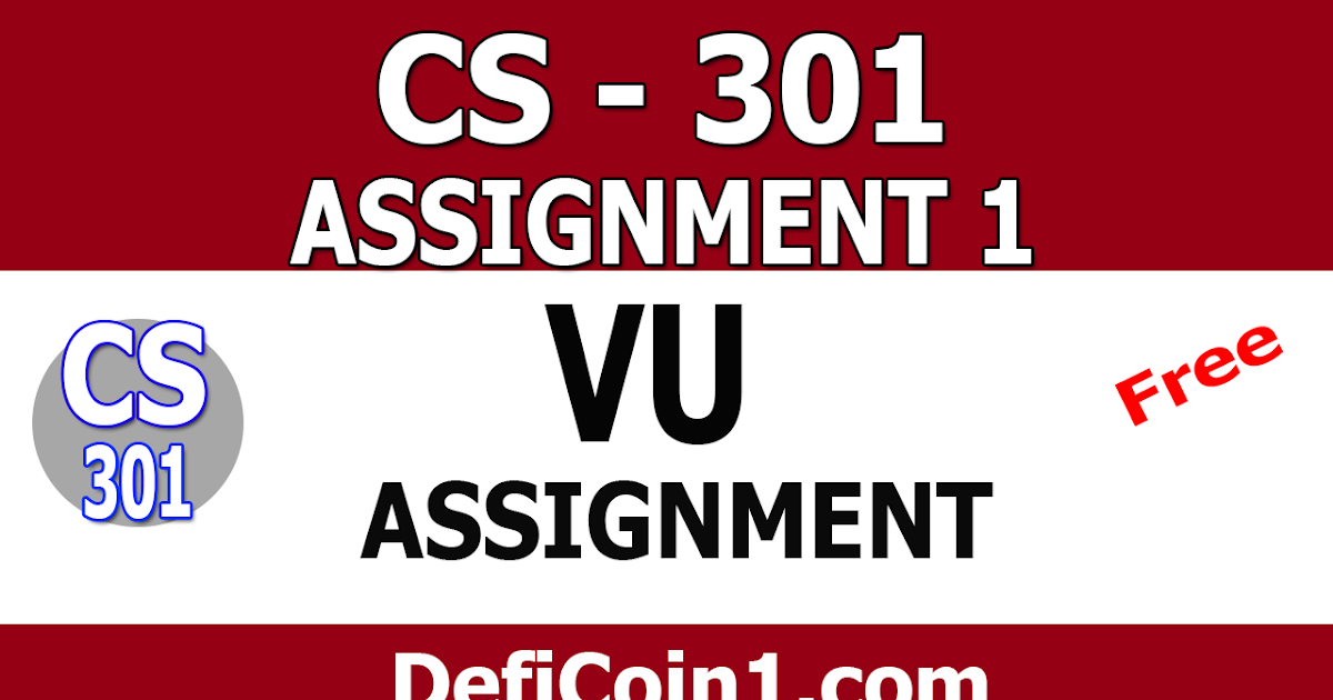 cs301 assignment no 1 2022