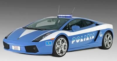 Lamborghini-Murcielago-Police-Car-Gray