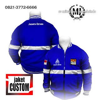 Jaket Custom cv mitra jaya konveksindo jimmy 082137726666, konveksi pengadaan biki/buat/pesan jaket cuatom. Bahan Taslan Drill Parasut, Jahitan rapi dan kuat. Logo bordir komputer. Dengan model bomber dan hoodie desain baru/tactical/custom. Dengan kombinasi warna sesuai keinginan pelanggan/ketetapan kementerian. Jaket termasuk dalam kategori seragam.