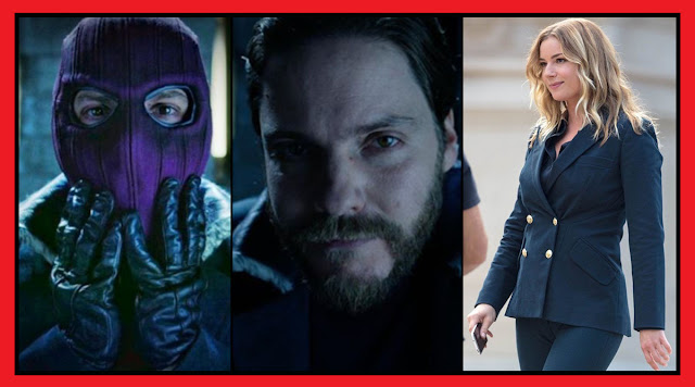 Barão Zemo de Daniel Brühl e Emily VanCamp