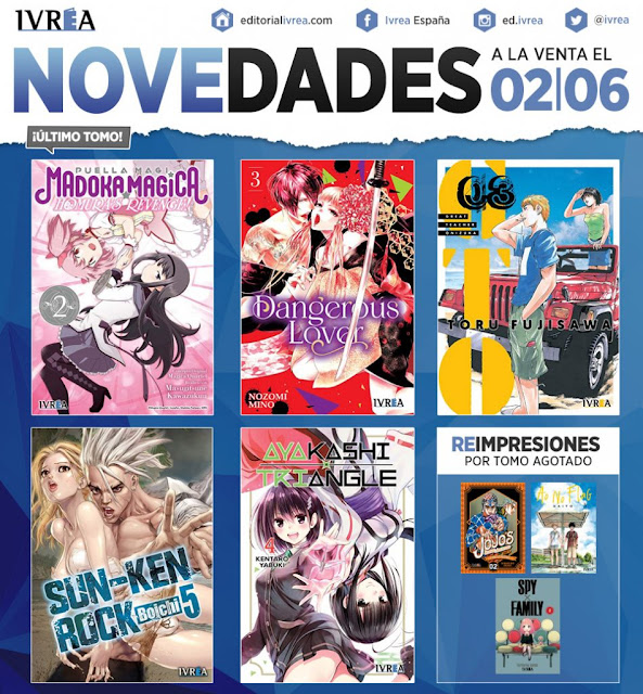 Novedades IVREA de esta semana.