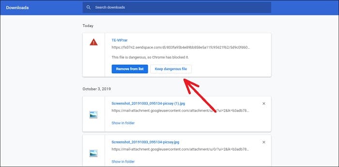 Cara Mengatasi Download File Yang di Blocked Google Chrome