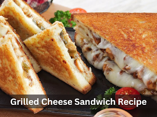 Grilled Cheese Sandwich Recipe | Quick And Easy Cheese Sandwich