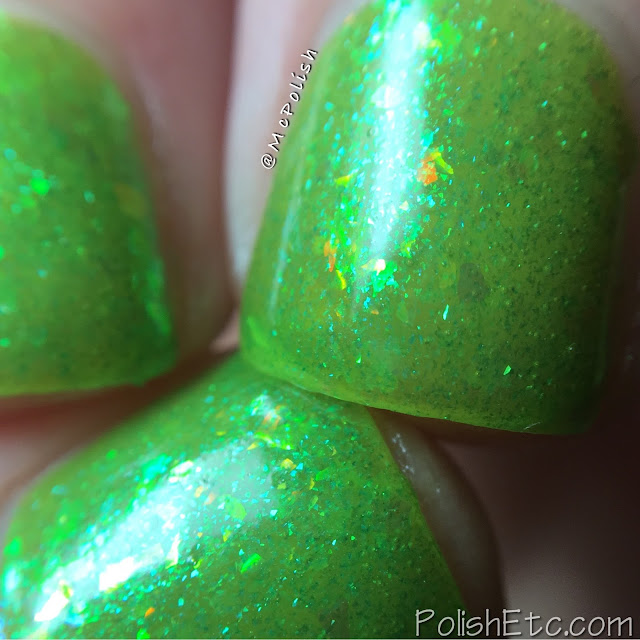 Ever After Polish - Flake It Up Collection - McPolish - Limearita