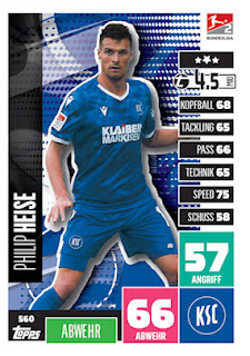 Topps Match Attax Bundesliga Extra 2020-2021 Karlsruher SC Set