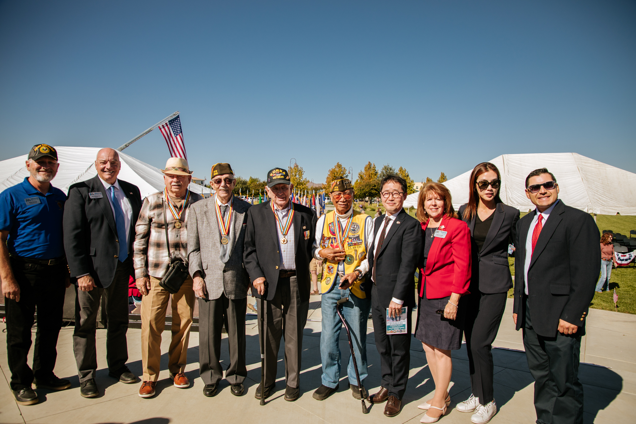 Five veterans honored for service in Korean War