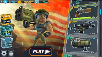  Hai teman pada kesempatan kali ini aku akan membuatkan sebuah game android terbaru yang ber Major Mayhem 2 MOD APK 1.10 (Unlimited Money ) For Android Terbaru