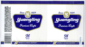 Yuengling Premium Beer & Premium Light Retro 16oz Cans