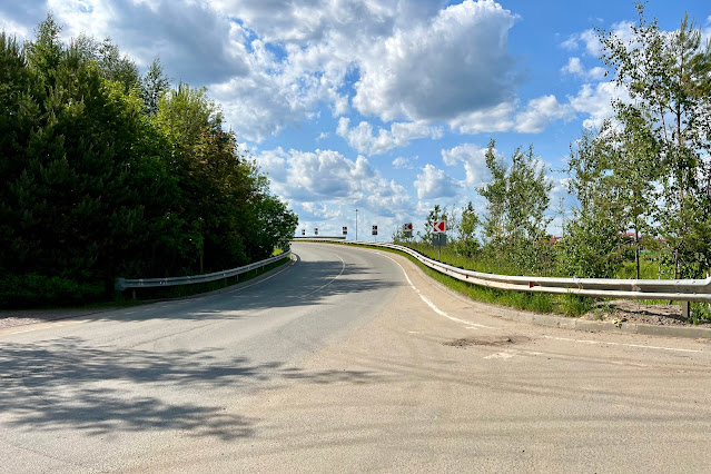Немчиновка, путепровод над трассой М-1 «Беларусь» Северный объезд Одинцово
