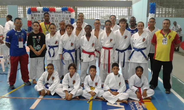 Resultado de imagem para Impacto campeã da FBK karate olimpico