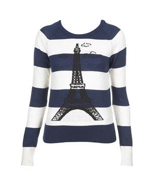 Knitted Eiffel Tower Jumper