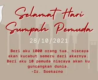 Selamat Hari Sumpah Pemuda dan Teks Ikrarnya