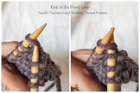 KNIT INTHE FRONT LOOP