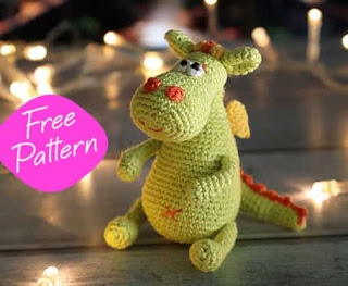 PATRON GRATIS DRAGON AMIGURUMI 68086