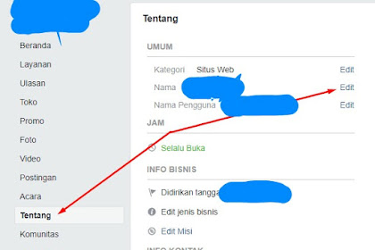 Tutorial Cara Ganti Nama Halaman Facebook Yang UmumnyaTidak Bisa Diganti 