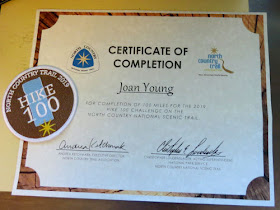 Hike 100 Challenge patch