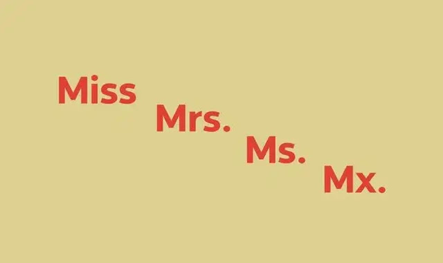 The Difference Between Mr Miss Mrs Ms With A Simple Explanation