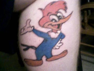 Woody Woodpecker Tattoo Design Picture Gallery - Woody Woodpecker Tattoo Ideas