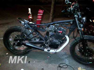 MOTOR KASTEM INDONESIA: mutilasi tiger jadi japstyle