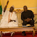 Photos: Ooni of Ife visits President of Ghana John Mahama