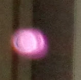 mysterious speeding pink orb
