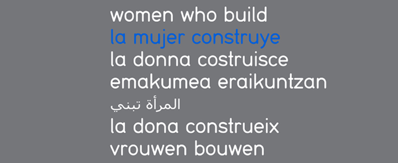 la mujer construye