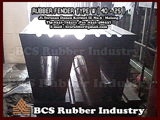 Rubber Fender Type W " Rubber Fender " Rubber Fender W,Rubber Fender W ,BCS Rubber Fender