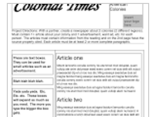 √完了しました！ newspaper article template png 199262