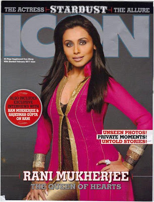 Rani Mukherjee on Icon Magazine