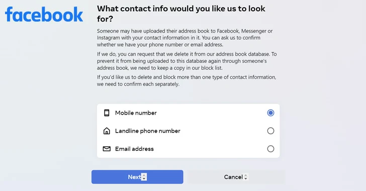 ▷ Contact Facebook : Emails, Phones Numbers, Addresses [Updated]
