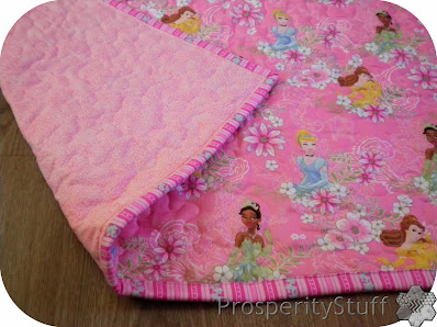 Susana Neiger - Princess Quilt backed in Pink