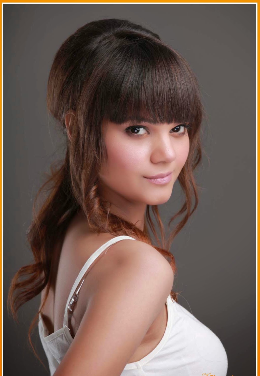 Latest Medium Hairstyles With Bangs 2014-2015 | Fashion ...
