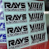 Volk Rays Racing TE37 - Bronze Colour Sticker