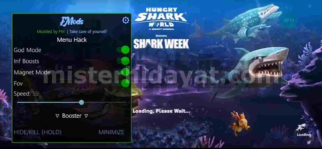 Hungry Shark World Mod Menu Apk Uang Tak Terbatas Android