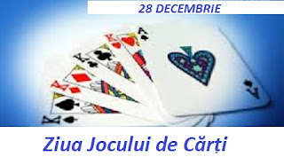 28 decembrie: Ziua Jocului de Cărți