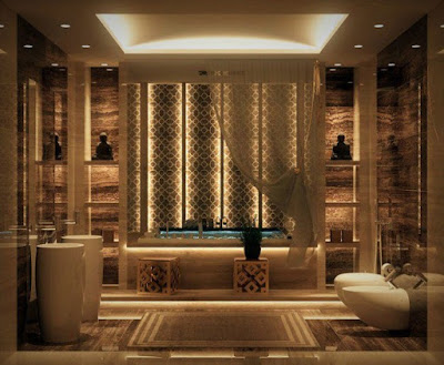 model plafon kamar mandi modern