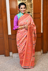 Pink Kani Saree