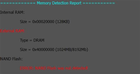 NAND Flash Error