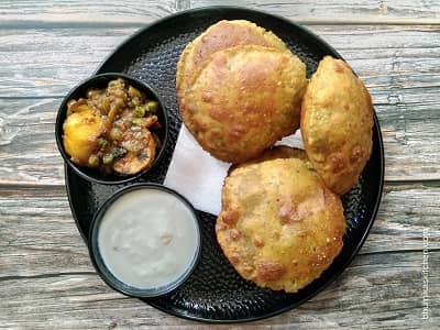 Matar Ki Puri Recipe In Hindi